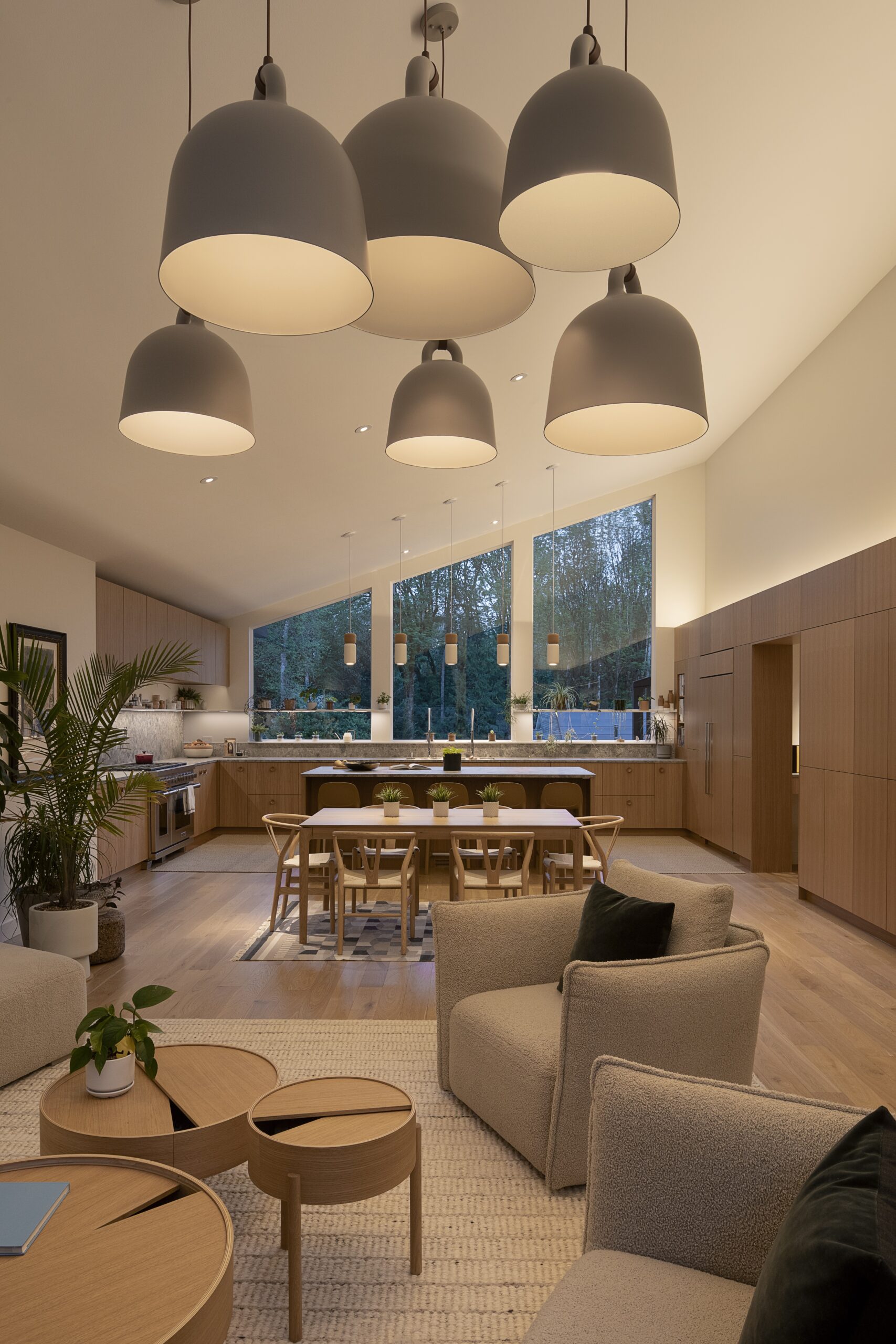 70 sq ft of Eurostyle custom rift-sawn white oak cabinets